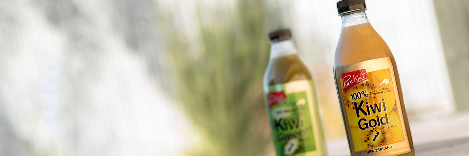 Pure Kiwi Natural Juices Banner